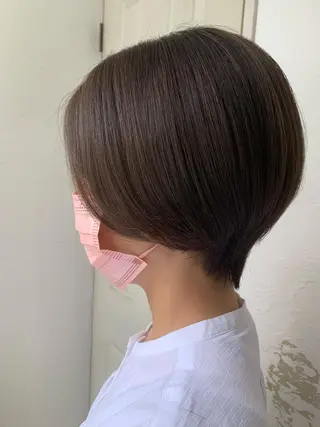 ショート カラー fio マナミのヘアスタイル