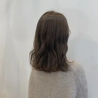 セミロング カラー ブリーチ指名 NO1🌈SAKIのヘアスタイル