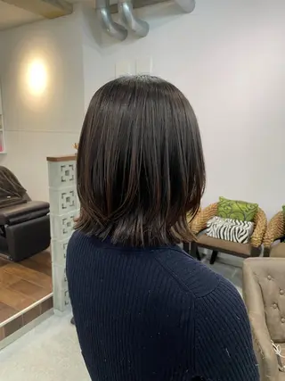 ミディアム 北山／ボブ／レイヤー /maru☺︎のヘアスタイル