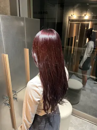 カラー ニュアンス／ロング minami🩵のヘアスタイル