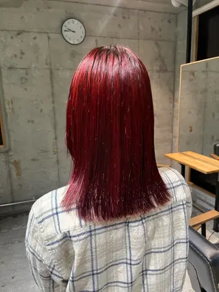 カラー LOAVE AOYAMA所属・カット無料airi airiのヘアスタイル