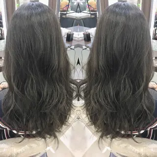 セミロング カラー 寺内 紳悟のヘアスタイル