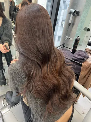 ロング 韓国/顔周り/透明感 /レイヤー/ひなたのヘアスタイル