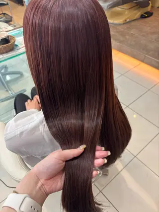 ロング カラー ショートカットモデル 👗SHIZUKAのヘアスタイル