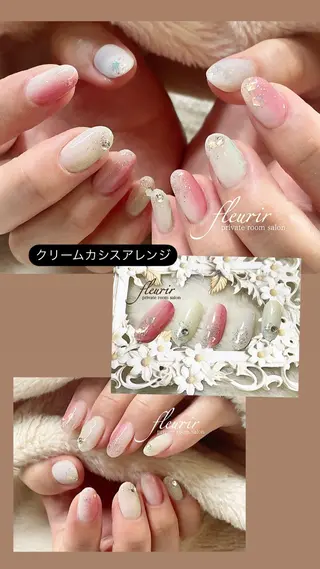 ネイル フルリール 【プライベートサロンのネイルデザイン