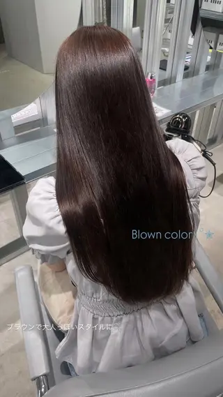 ロング カラー nanase *⑅୨୧のヘアスタイル