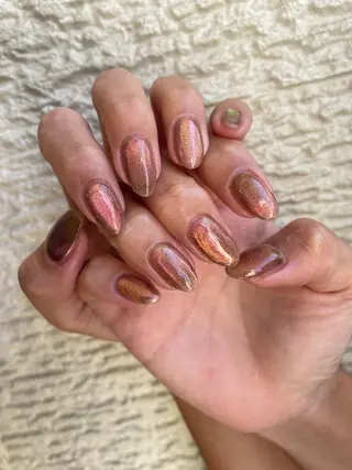 ロング カラー ヘアアレンジ キッズ ネイル マツエク・マツパ アイブロウ 福田 加奈のネイルデザイン