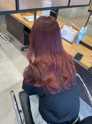 ロング 佐藤 由依/透明感カラーのヘアスタイル