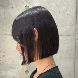 ミディアム カラー ボブ/髪質改善 jionのヘアスタイル