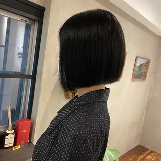 ショート カラー RAF TOKYO所属・10月限定モニター 髪質改善美髪矯正のヘアスタイル