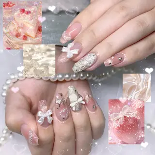 ネイル 🪄mimi🎀 Midori🪽のネイルデザイン