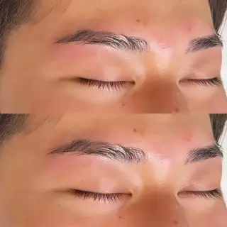 メンズ マツエク・マツパ アイブロウ unefleur💞 hanayoのマツエク・マツパデザイン