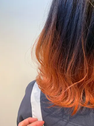 ミディアム カラー ROUTE ルートのヘアスタイル