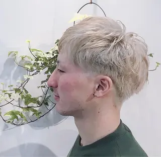 ショート カラー メンズ MVALLEY所属・韓国ヘア/ 古川のヘアスタイル