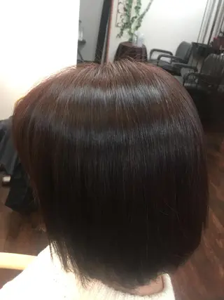 ショート カラー パーマ 桧山 真のヘアスタイル