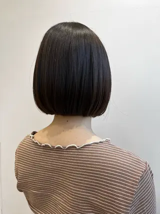 ショート カラー ヘアアレンジ 🥀暖色韓国ヘア💕 保科侑花のヘアスタイル