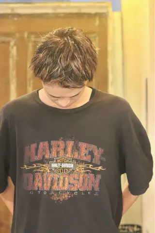 ショート メンズ Joh/メンズカット /レイヤー/ブリーチのヘアスタイル