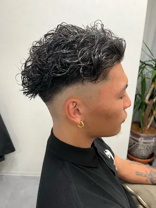 パーマ メンズ ROCCAhair 瞭汰のヘアスタイル