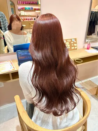 ロング merc.🧸🫧 平山莉子のヘアスタイル