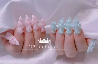 ネイル 長さだし専門店 M2　rikaのネイルデザイン