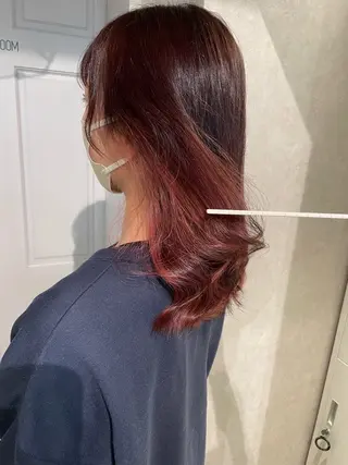 ミディアム カラー ナチュラル透明感🌱 小山美樹子のヘアスタイル