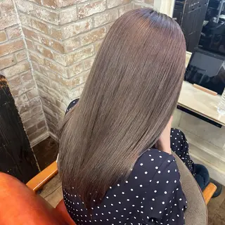 ロング カラー Shalu 相模大野店所属・💜にしむら みく💜のヘアスタイル