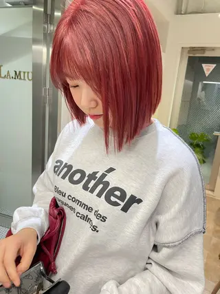 ミディアム LA.MIU★ 八王子店Mayuのヘアスタイル