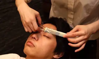 メンズ アイブロウ 宮崎 陽樹のヘアスタイル