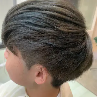 ショート カラー メンズ ウスイ ハルカのヘアスタイル