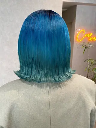 ミディアム カラー ヘアアレンジ XENA表参道 MIKUのヘアスタイル