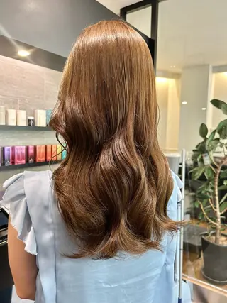 カラー 🎀ヘアセット透明感 /REINA🎀のヘアスタイル