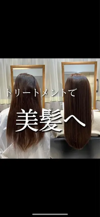 ロング カラー 大宮縮毛矯正の達人 髪質改善/レイヤーのヘアスタイル