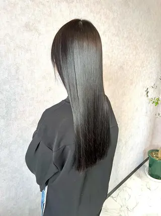 ロング 成田 和樹のヘアスタイル