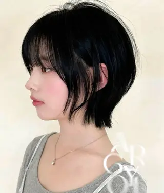 ショート riria/ボブ /ブラウンカラー🎀のヘアスタイル