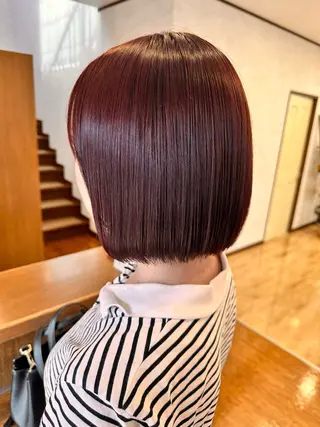 ミディアム カラー Angelica／ WAKOのヘアスタイル