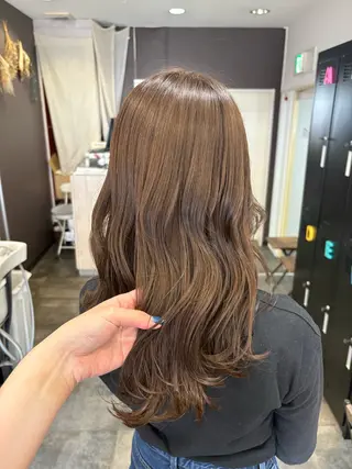 ロング カラー nagano saraのヘアスタイル