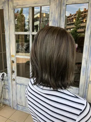 ショート レイヤーカット✂︎池 袋個室サロンkumaのヘアスタイル