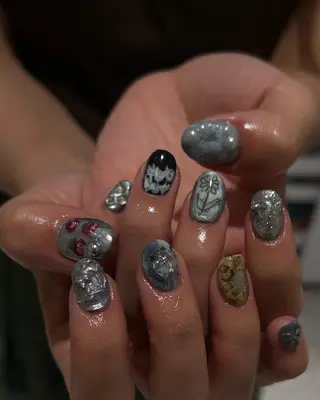 ネイル 個性派ネイル シノのネイルデザイン