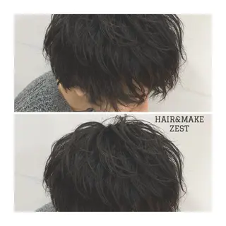 ショート ヘアアレンジ メンズ ange☞ soutaのヘアスタイル