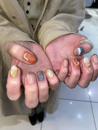 ネイル 個性派／中韓ネイル SAKURAのネイルデザイン