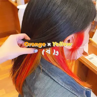 カラー TJ天気予報 豊田 /松岡さくらのヘアスタイル