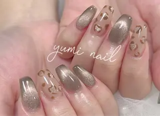 ネイル 𝐲𝐮𝐦𝐢🎀 長さ出しデザイン専門のネイルデザイン