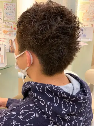 ショート メンズ トータルビューティー K:R鶴川のヘアスタイル