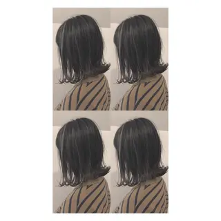 ミディアム カラー 店長✨レイヤー✖️ 髪質改善✖️韓国ヘアのヘアスタイル