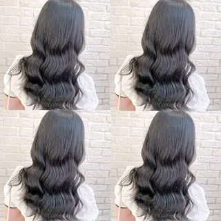 ミディアム 【髪質改善カラー】 あむ·. ⟡ 🖤のヘアスタイル