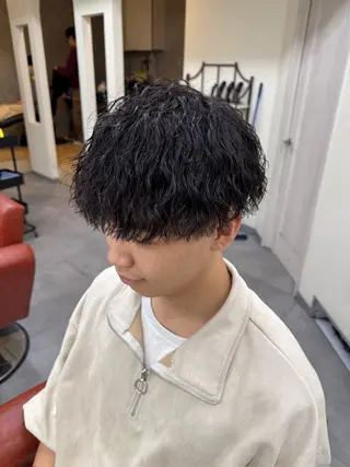パーマ メンズ 京都駅/メンズサロン 山田司のヘアスタイル