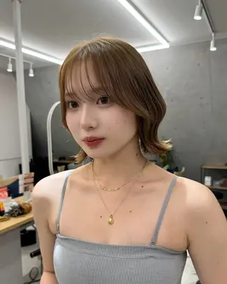 ショート sand ikebukuro所属・ハイトーン／bob 美容師🧁SONAのヘアスタイル