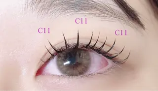 マツエク・マツパ Matsumoto Rikaのマツエク・マツパデザイン