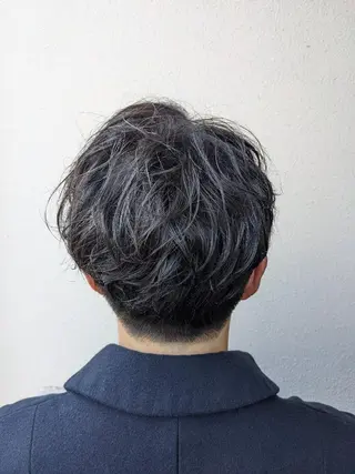 メンズ パーマ 小川 健治✨のヘアスタイル