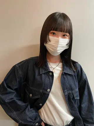 ミディアム SAKURA/ CIEL福岡のヘアスタイル